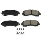 Set of 4 Front Ceramic Brake Pads for Infiniti QX50 (2016–2017)