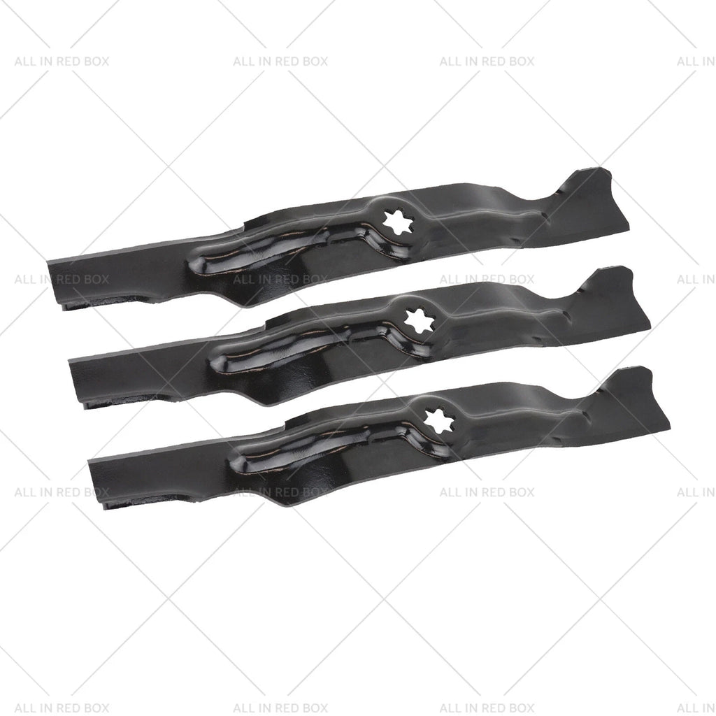 3X Mower Blades for Cub Cadet MTD Ride On (742-04053, 942-0405)