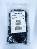 Screw Mounts .250'' for Hellermann Tyton CTM40C2 (100 Pack)