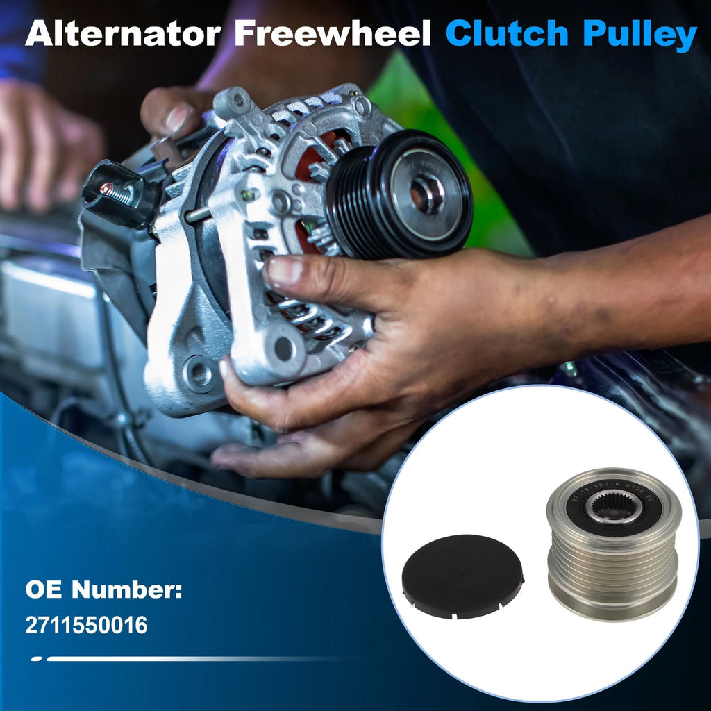 Alternator Freewheel Clutch Pulley 2711550016 for Mercedes-Benz CL600 (2002–2013)