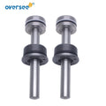 2Pcs Piston Sub Assy 61A-43820, 61A-43821 for Yamaha 250-300 HP Outboard
