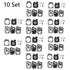 Set of 10 Carburetor Gasket Repair Kit K10-WYC for Walbro Homelite Blower Trimmer
