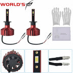 2X Clear LED Headlight Bulbs Kit for HI/LO Beam