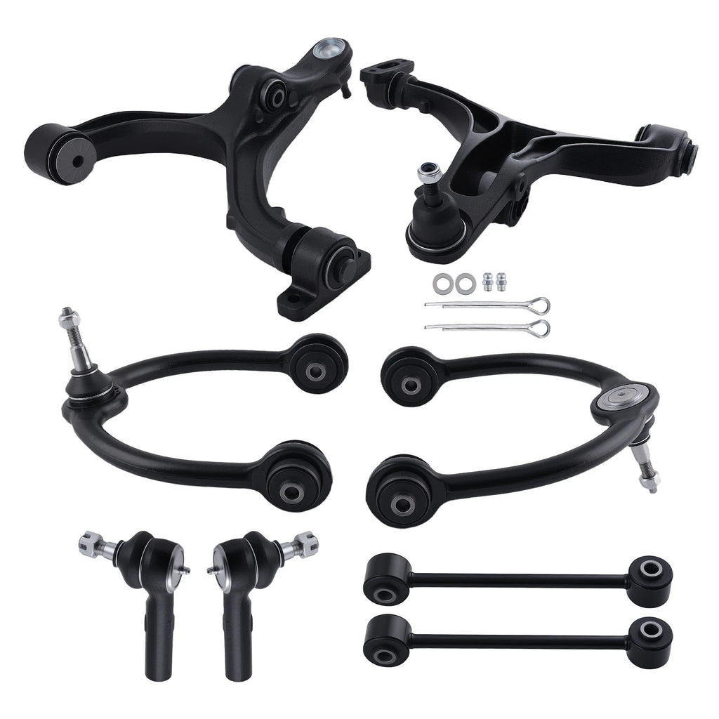 8x Front Control Arms Sway Bars Kit for Jeep Commander Grand Cherokee (2005–2010)