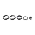 Black AC Volume Switch Button Ring for Lexus NX250 NX350h (2022-2024)