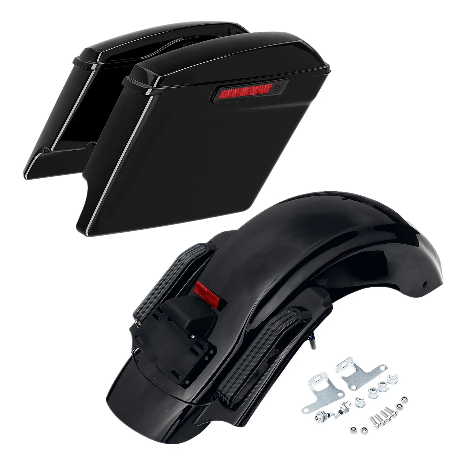 5" Stretched Hard Saddlebag for Harley CVO Touring (2014–2023)