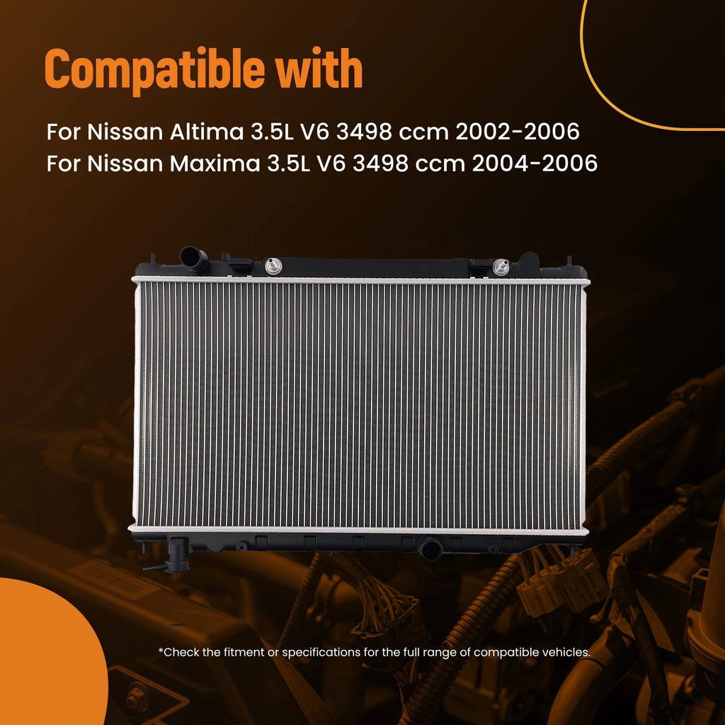 Coolant Radiator for Nissan Maxima 3.5L V6 (2004–2006)