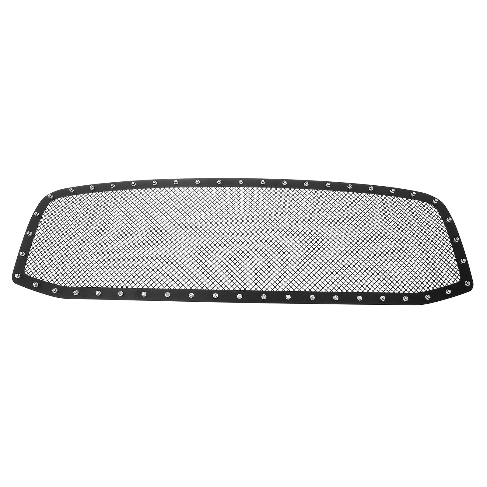 Stainless Steel Rivet Studs Black Mesh Grille for Dodge Ram (2006-2008)