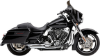Cobra 2-into-1 Exhaust for Harley Electra Glide/Road Glide (2009–2016) Chrome