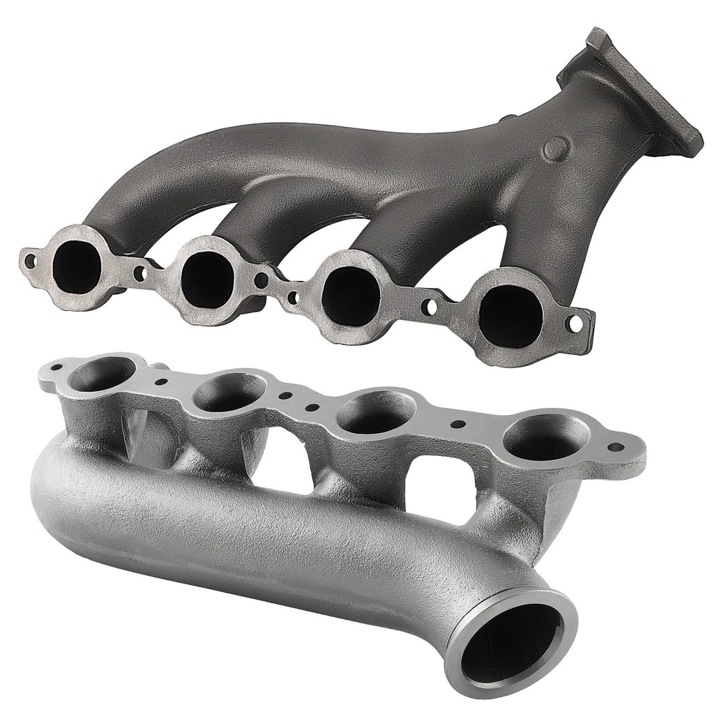 2X Turbo Exhaust Manifold for Chevy Silverado GMC Sierra 1500 (2000–2006)