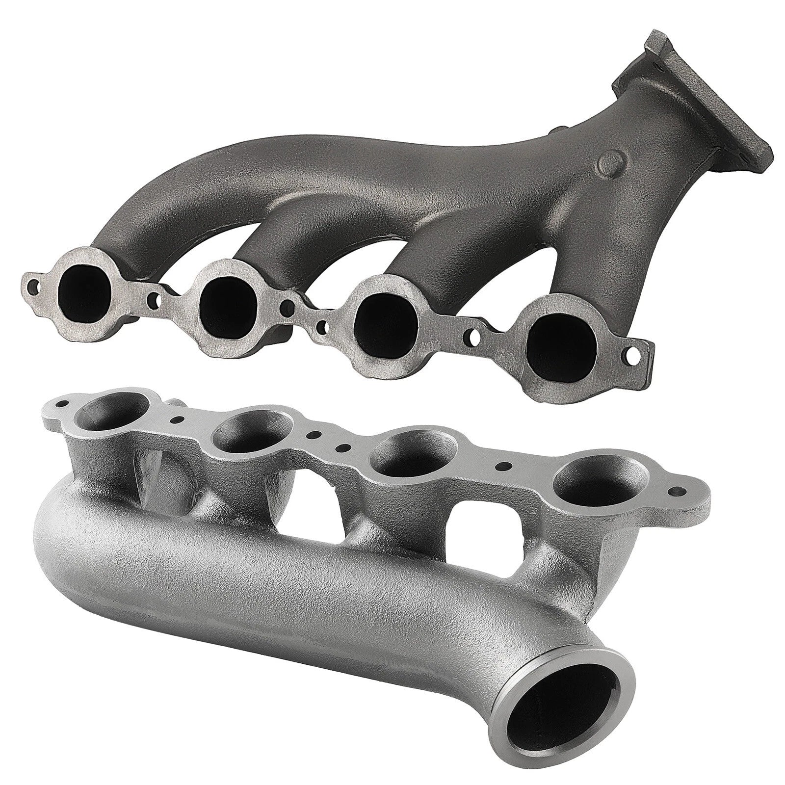2X Turbo Exhaust Manifold for Chevy Silverado GMC Sierra 1500 (2000–2006)