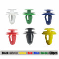60PCS Door Panel Clips for Universal Vehicles (V9mm Hole)
