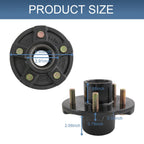 2 Trailer Idler Hub Kits for 3500 lbs Axle (5 on 4.5)