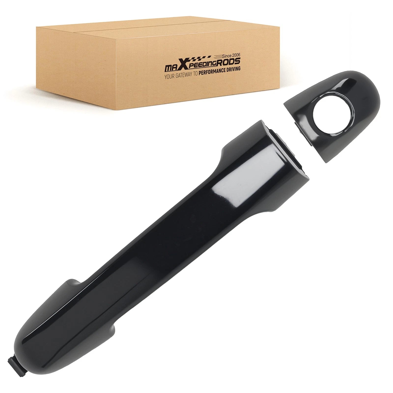 Front Left Black Outside Door Handle for Hyundai Elantra (2007-2010)
