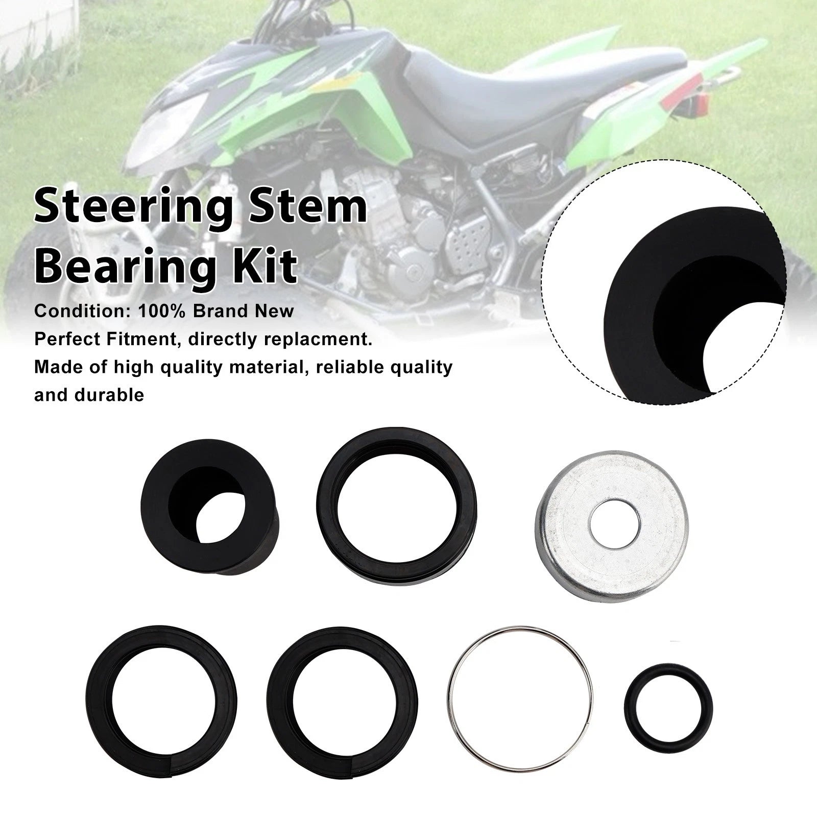 Steering Stem Bearing Kit PWSSK-K06-400 for Suzuki LTA500 LTZ400 LTZ250 (2000–2012)