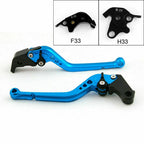Long Brake Clutch Lever for Honda CB1000R (2008–2014) CBR1000RR (2004–2007) Blue