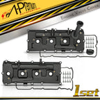 2Pcs Engine Valve Cover with Gasket for Nissan Armada Pathfinder 