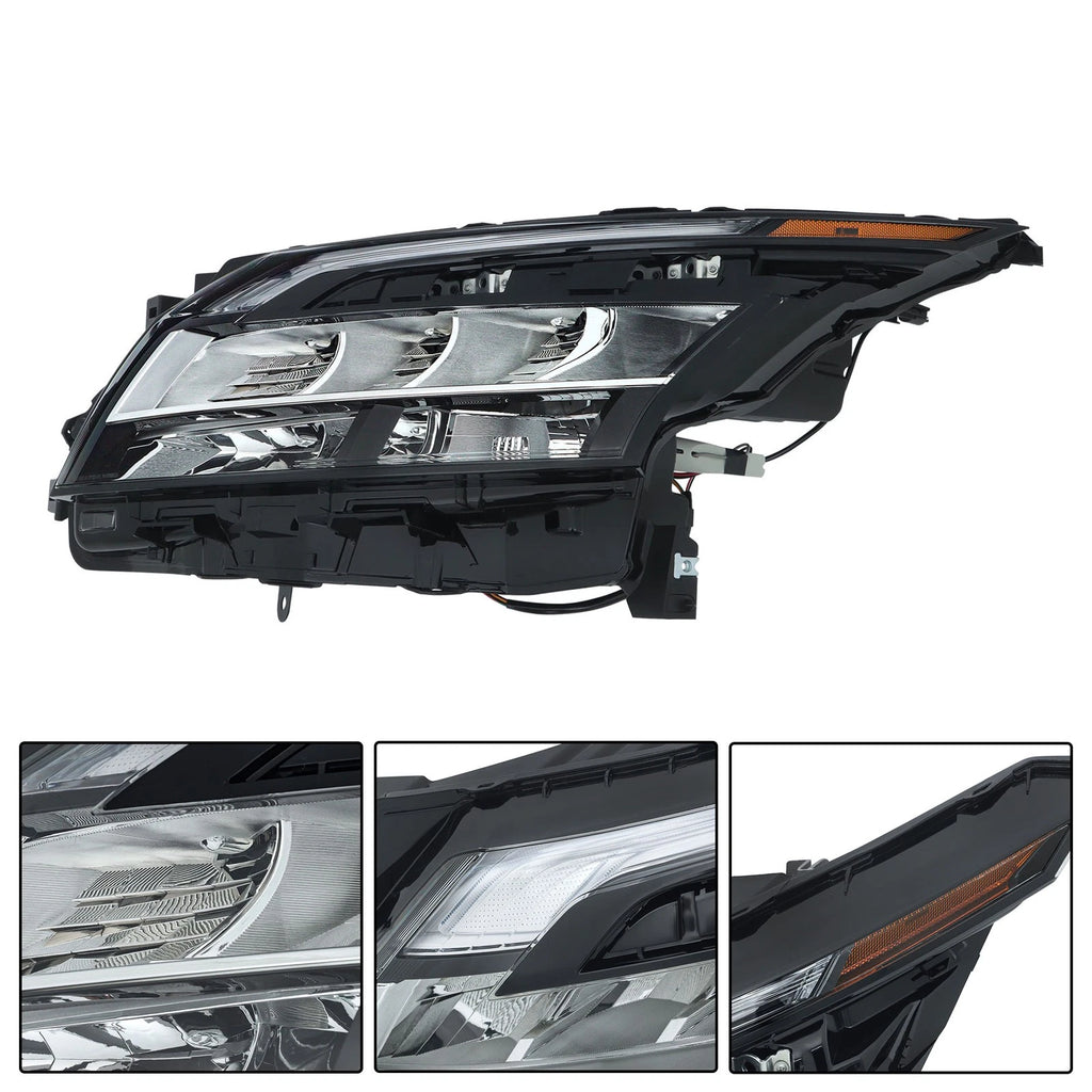 LED Headlight for Nissan Pathfinder (2022–2023) Chrome Bezel Driver Side