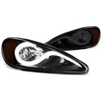 LED DRL for Pontiac Grand Am (1999–2005) Smoked Housing Amber Side Lamp