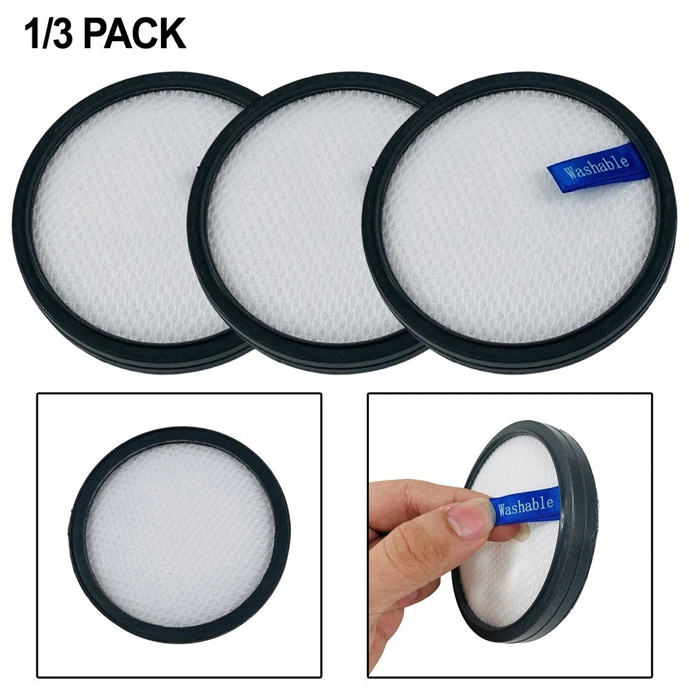 Set of 3 Washable Filters for Lydsto Handheld Vacuum Cleaner V9