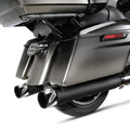 4" Slip-On Straight Mufflers Exhaust Pipe for Harley Touring Road King (2017–2025)