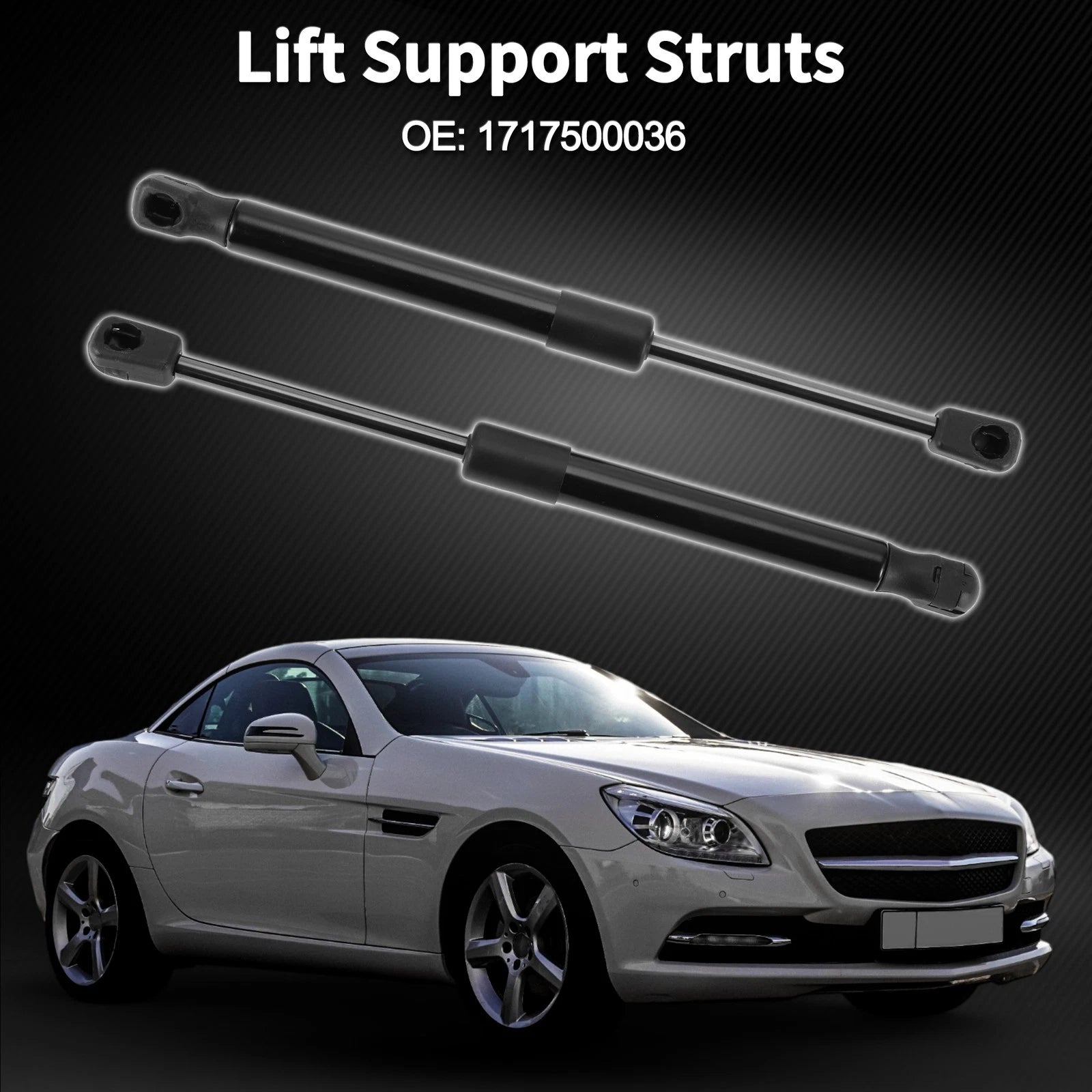 Rear Hatch Lift Supports Struts No. 1717500036 for Mercedes-Benz SLK (2004–2011)
