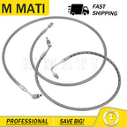 Rear Brake Hose Line Set for Polaris Ranger 500 (2006–2010) 1910493 1910494