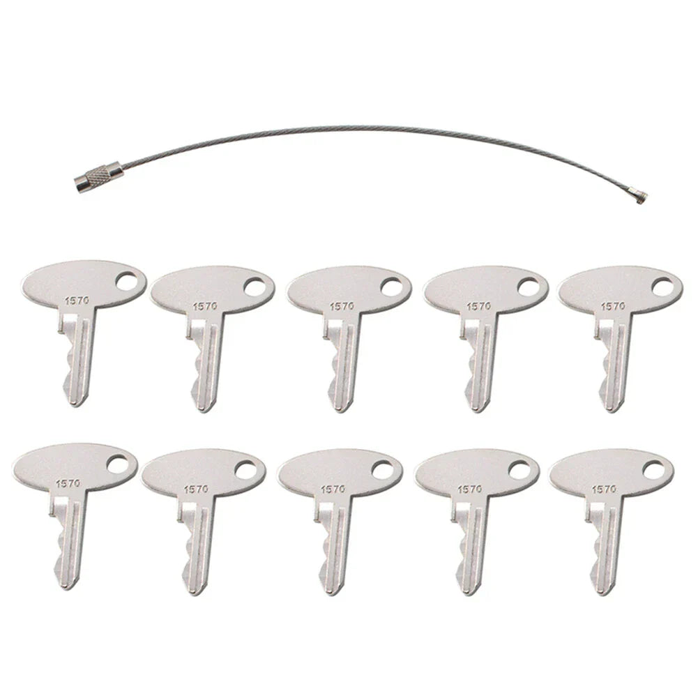 10 Pcs Ignition Keys for Ford Tractor