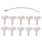 10 Pcs Ignition Keys for Ford Tractor
