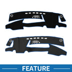 Dashboard Cover Mat for Lexus ES 300h (2021–2023) Sun Protector Black Blue