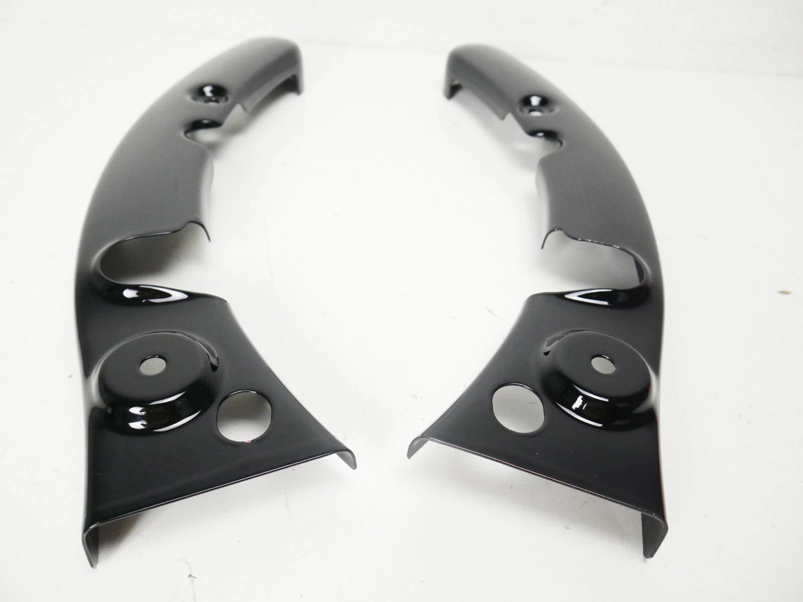 Rear Fender Strut Frame Covers for Harley Touring (2009–2013) - Black OEM