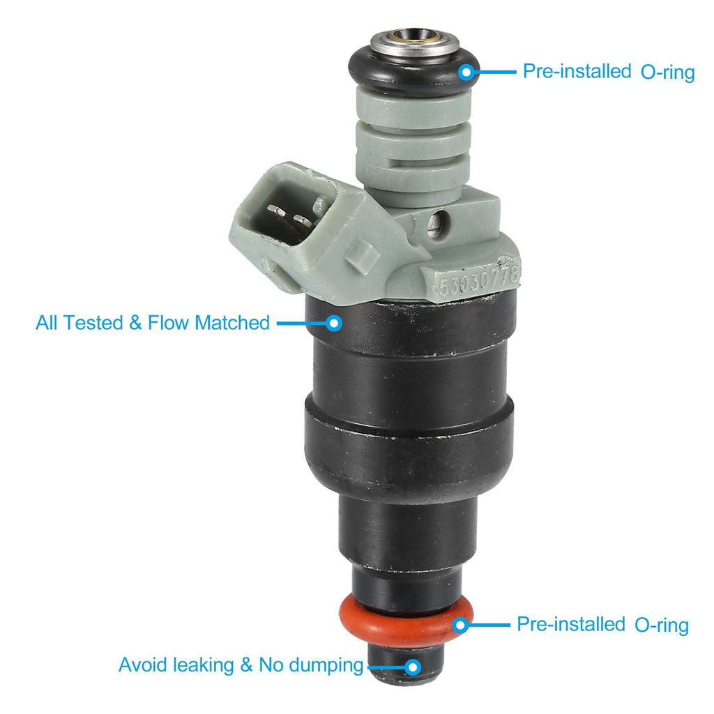 Flow Matched Fuel Injector No. 53030778 for Ram Jeep 