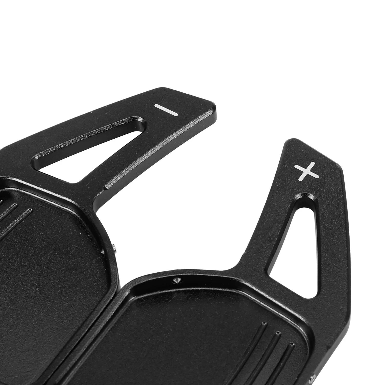 Pair Black Steering Wheel Shift Paddle Cover for Audi A3 A5 A6 A7 (2013–2020)