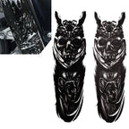 Custom Skull Decal Medallion Stickers for Harley & Yamaha