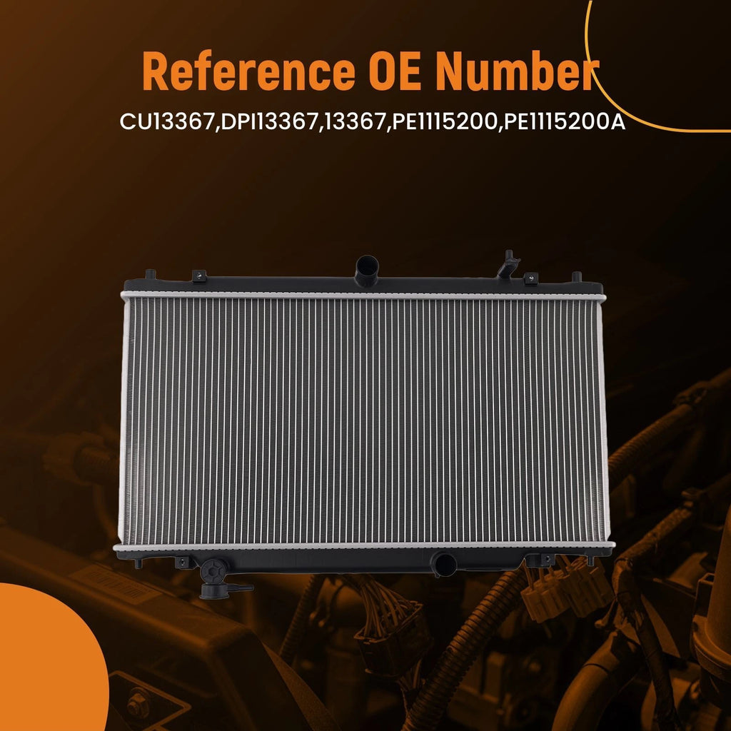 Aluminum Radiator for Mazda 6 2.5L (2014–2018) CU13367 Direct Replacement
