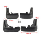 Mud Flaps Splash Guards for Mazda 3 Axela 5-Door Hatchback (2014–2018)