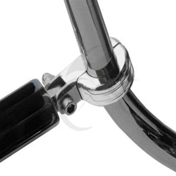 1.25" Highway Foot Peg Mounting Kit for Harley Suzuki Kawasaki