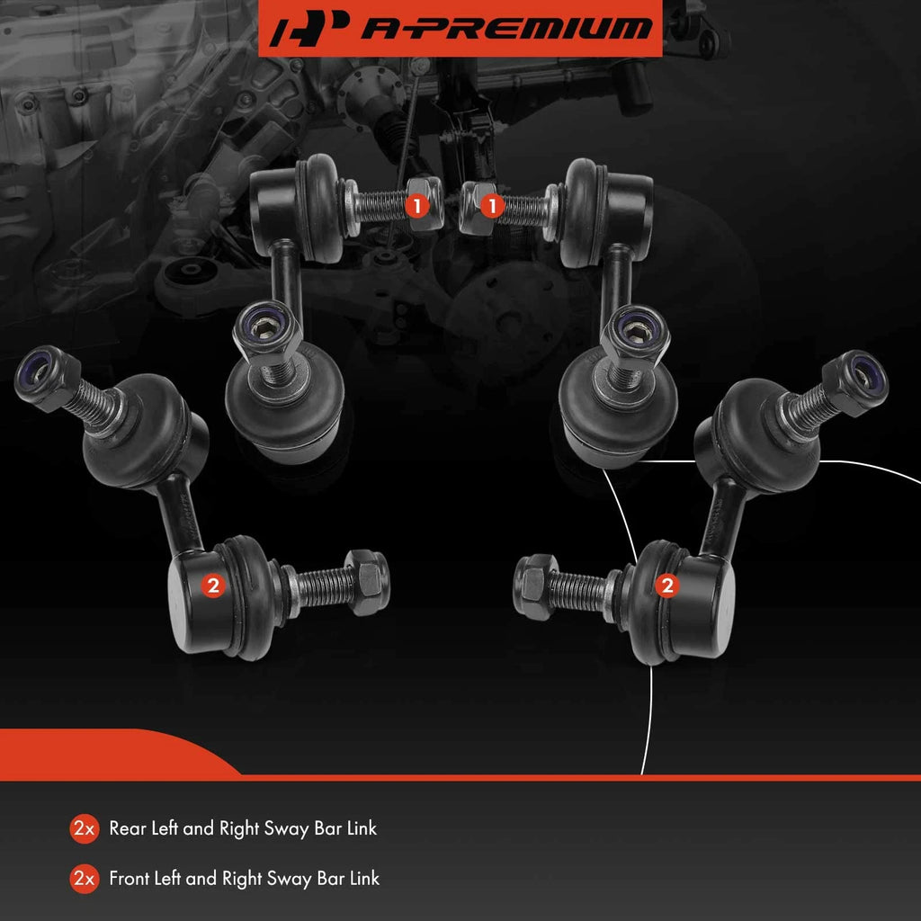 Set of 4 Sway Bar Links for Honda Civic (2002–2005)