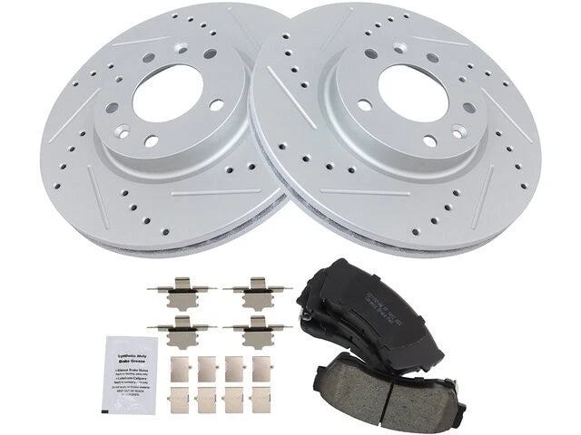 Front Brake Pad and Rotor Kit for Mazda 6 (2006–2013) KZ623TB