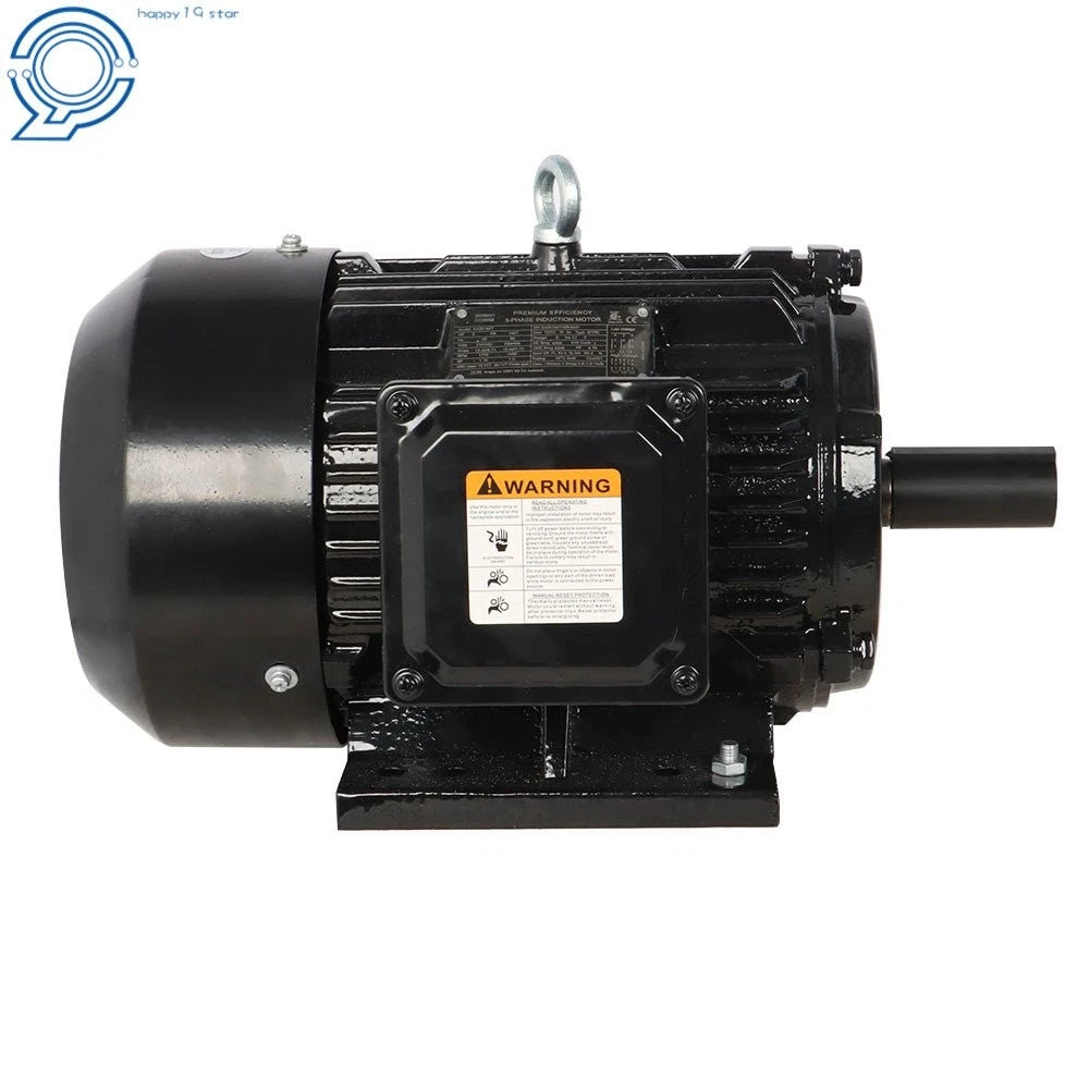 5HP Electric Motor 3 Phase 1800RPM 184T Frame TEFC 230/460 Volt