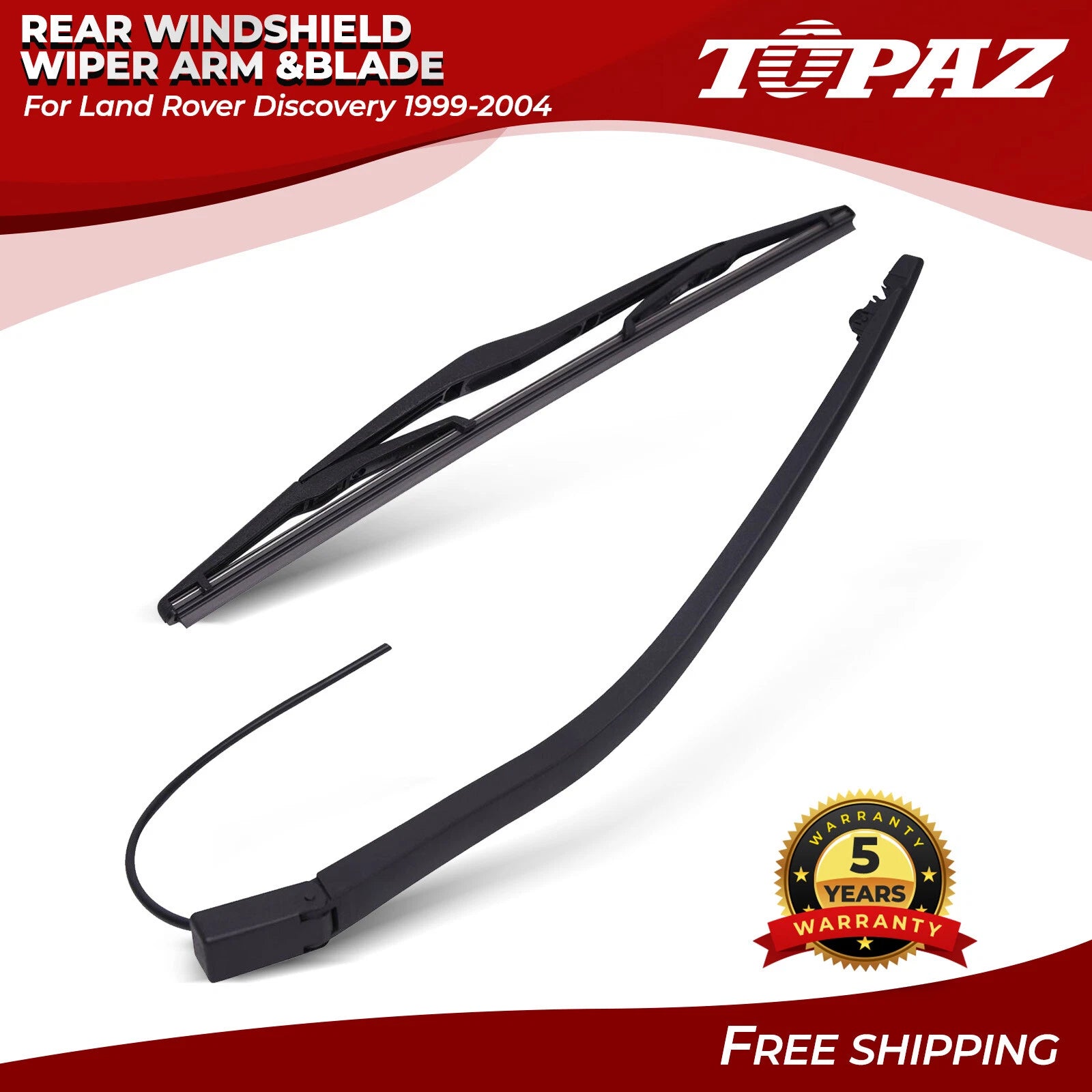Rear Windshield Wiper Arm & Blade for Land Rover Discovery (1999–2004)