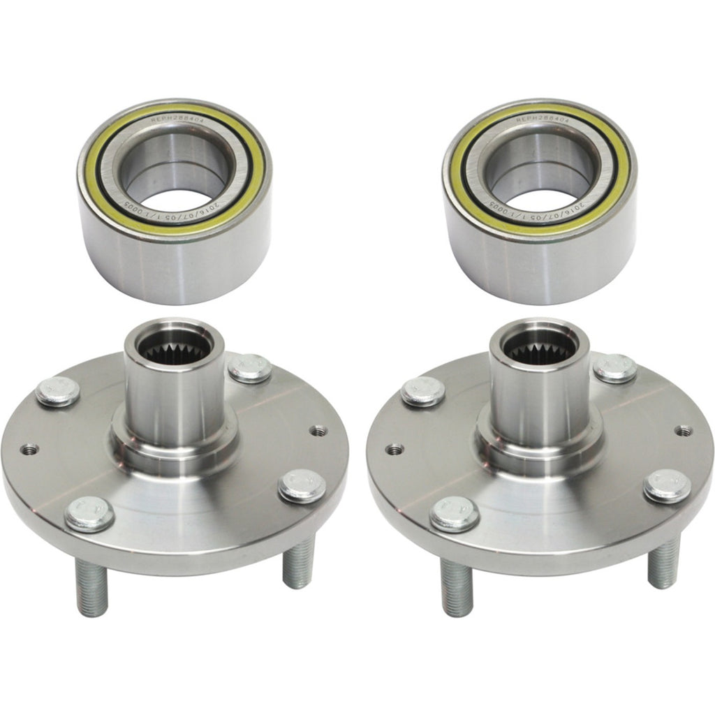 Set of 2 Wheel Hubs for Tiburon