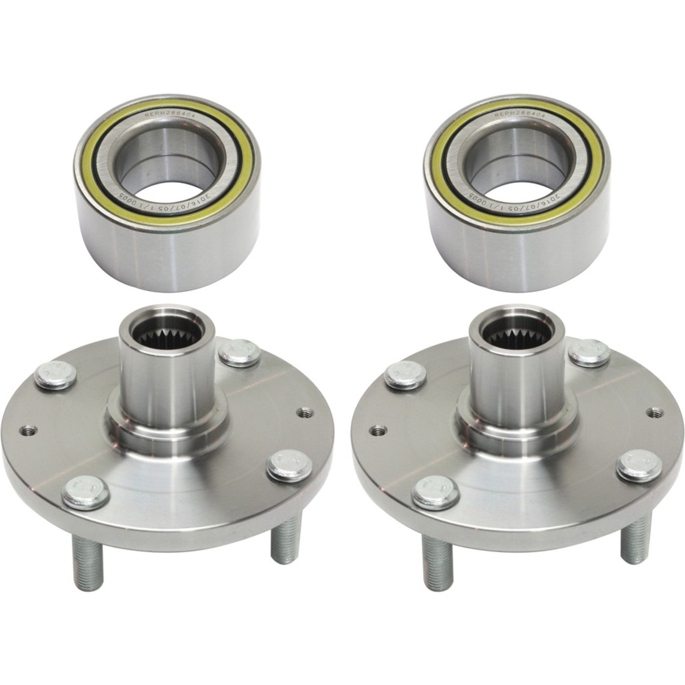 Set of 2 Wheel Hubs for Tiburon