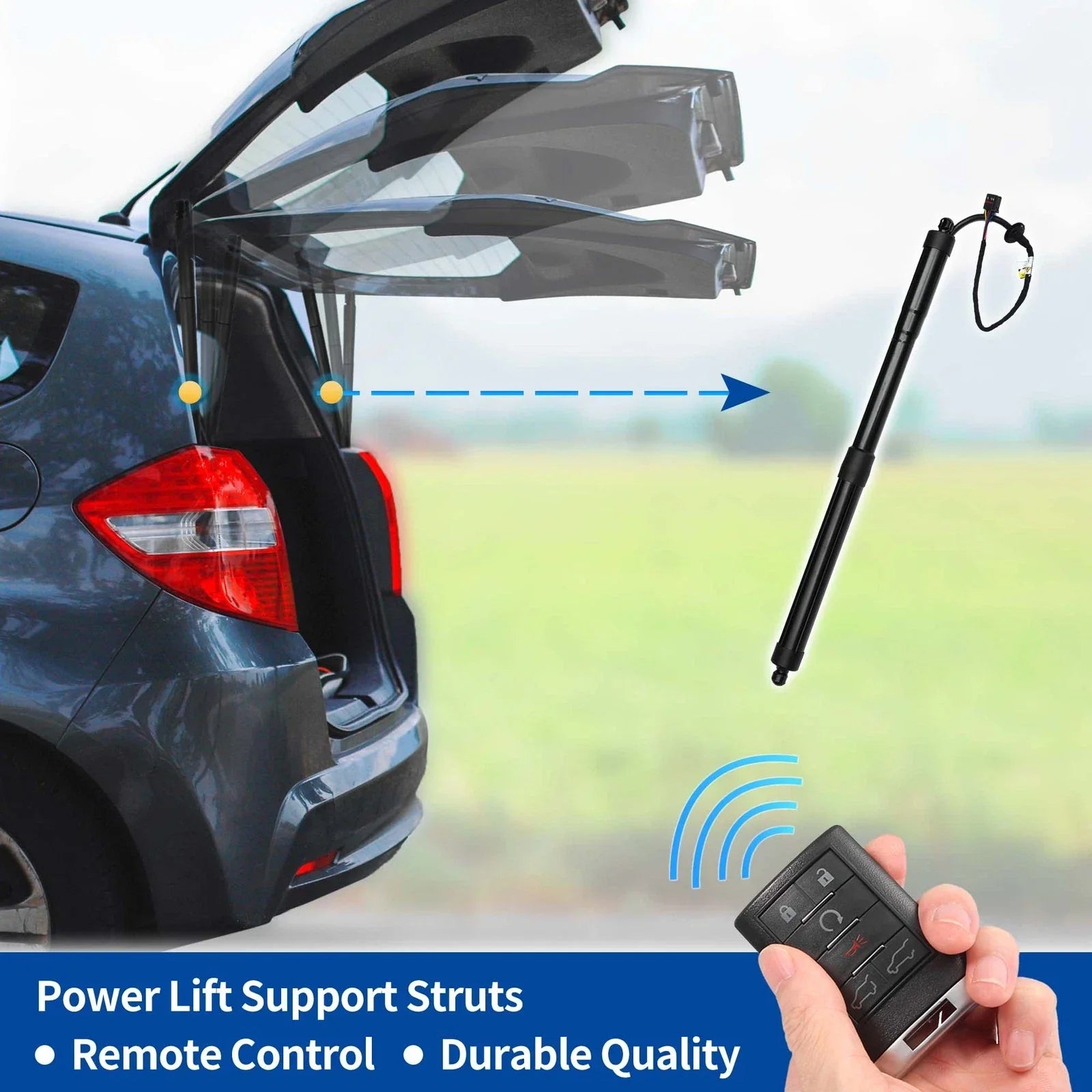 Rear LH Tailgate Power Lift Support for Hyundai Santa Fe (2015-2018)