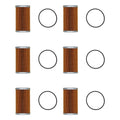 6X Fuel Filter for Case/International Harvester (Replaces 1290055650)