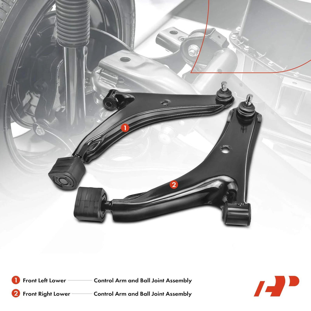Front Lower Control Arm with Ball Joint for Chevrolet Metro Pontiac (1989–1997)