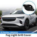 1 Pc Fog Light Grill for Buick Envision (2021–2023) No. 84934333 Black