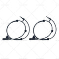 2X Front L/R ABS Wheel Speed Sensor for Nissan Versa (2012–2019)