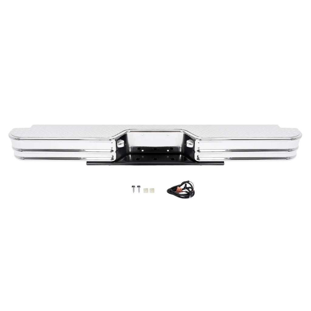 Rear Step Bumper Assembly for Ford F-150 F-250 Bronco (Universal)