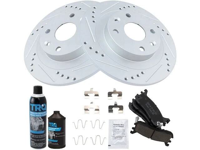 Rear Brake Pad and Rotor Kit for Mazda Miata (1994–1997, 1999–2005) QN371BD